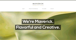 Desktop Screenshot of maverick-innovations.com